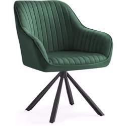【ASSISE CONFORTABLE OPTIMALE】 Grâce à la housse en velours doux et confortable, cette chaise de salle à manger offre autant d ...