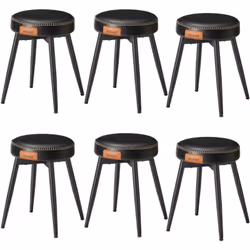 [Le style parle aux volumes] Admirez cette combinaison de PU, de coutures raffinées et les pieds fuselés de ces tabourets de  ...