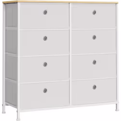 【UNE MAISON BIEN RANGÉE】 Ce meuble de rangement comprend 8 tiroirs spacieux qui offrent beaucoup d’espace de rangement pour t ...
