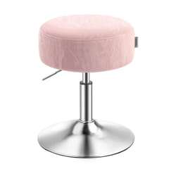 Vasagle - Tabouret de Maquillage, Réglable en Hauteur, Pivotant à 360 Degrés, en pu, Coussin Épais, Tabouret de Coiffeuse, pour Chambre, Cuisine,