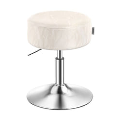 Vasagle - Tabouret de Maquillage, Réglable en Hauteur, Pivotant à 360 Degrés, en pu, Coussin Épais, Tabouret de Coiffeuse, pour Chambre, Cuisine,