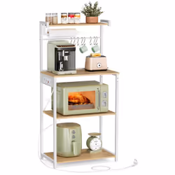 【COMPACTE ET SPACIEUSE】 Cette étagère de cuisine occupe peu de place au sol tout en offrant un espace des rangements généreux ...