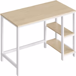 【PLATEAU SPACIEUX】 Avec une surface de travail de 100 x 50 cm, ce bureau d’ordinateur offre suffisamment d’espace pour 2 écra ...
