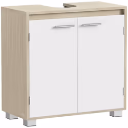 Convient à différents types de lavabos : Que vous ayez un lavabo avec ou sans colonne, ce meuble vous conviendra. Faites atte ...