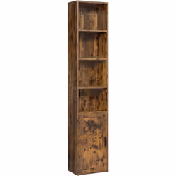 Rangements ouverts : Cette bibliothèque présente des compartiments ouverts et un style minimaliste. Elle s’adapte à de nombre ...