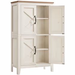Un charme rustique : Issue de notre collection LIRY, cette armoire s’inspire du style champêtre et offre un espace de rangeme ...