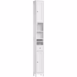 Peu encombrante : D’une taille de 19,5 x 21,4 x 180 cm (P x L x H), cette armoire optimise l'utilisation de l'espace vertical ...