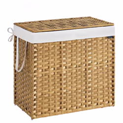 [Panier de rangement avec couvercle] Le couvercle du panier s’ouvre et se ferme d’une seule main pour une grande facilité d’u ...