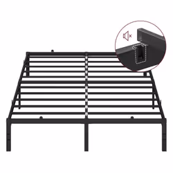 Beaucoup d’espace sous le lit : L’espace de 31,6 cm entre le sol et les lattes de maintien permet de placer des boîtes de ran ...