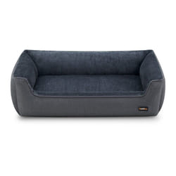 Feandrea - Panier pour Chiens, Lit pour Animaux, Canapé, en Tissu Façon Lin, Bords Rehaussés, Antiglisse, Housse Amovible Lavable, Taille xxl pour