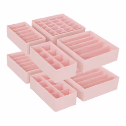 [Fini le désordre] Ce lot de boîtes de rangement vous aide à trier vos sous-vêtements par type et à mettre de l’ordre dans vo ...
