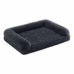 [Bords surélevés, support confortable] Les bords épais autour du panier offrent un endroit confortable où votre chien peut po ...