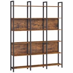 Rangement spacieux et personnalisé : Cette grande étagère de 24 x 128 x 187,1 cm vous offre un vaste espace pour ranger vos l ...