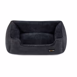 [Doux et confortable] La surface de ce panier en tissu peluche est agréable au toucher, la partie centrale est rembourrée en  ...