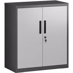 Polyvalente : cette armoire de couleur classique et au design simple s'intègre facilement dans votre maison - dans le bureau ...
