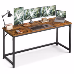 【UN ESPACE DE TRAVAIL POLYVALENT】 Avec une taille de plateau adaptée de 160 x 60 cm, ce bureau d’ordinateur répond à tous vos ...