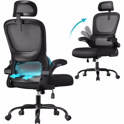 Soutien lombaire ergonomique : Le soutien lombaire incurvé et réglable soutient votre colonne vertébrale dans toutes les posi ...