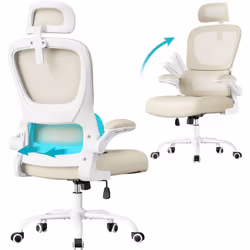Soutien lombaire ergonomique : Le soutien lombaire incurvé et réglable soutient votre colonne vertébrale dans toutes les posi ...