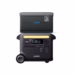 KIT Station électrique Anker SOLIX F2600 avec BP2600 Batterie 5120Wh