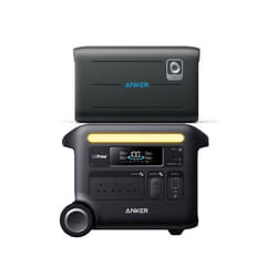 KIT Station électrique Anker SOLIX F2600 avec BP2600 Batterie 5120Wh