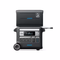 KIT Station électrique Anker SOLIX F2000 avec BP2600 Batterie 4096 Wh