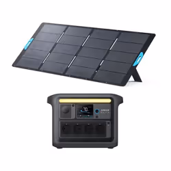 KIT Station électrique Anker SOLIX C1000X avec Panneau Solaire 400W