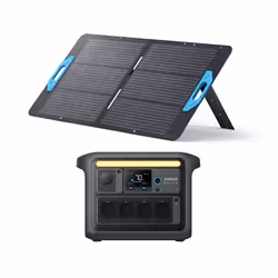 KIT Station électrique Anker SOLIX C1000X avec Panneau Solaire 100W