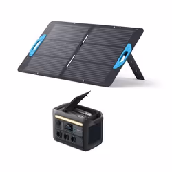KIT Station électrique Anker SOLIX C800X avec Panneau Solaire 100W