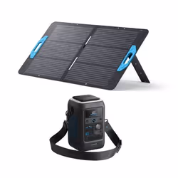 Anker SOLIX C300X DC Batterie nomade avec Panneau Solaire 100W