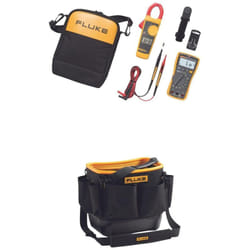 Fluke - 117/323/TB25 Multimètre , Pince ampèremétrique numérique avec câble de test, avec trousse cat iii 600 v Affichage (nombre de points): 6000