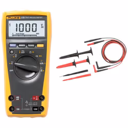 enquête CAT III 1000 V, CAT IV 600 V description Multimètre à valeur efficace vraie Fluke-179 Ce multimètre offre toutes les ...