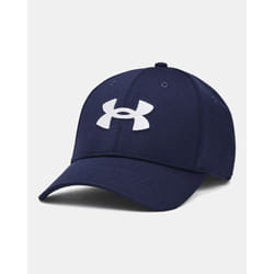 Under Armour Casquette Homme - Accessoire de Mode, Blitzing Étirement Faible, Bleu/Blanc, Taille L/XL