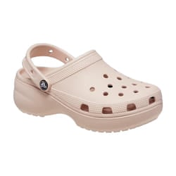 Crocs Sabots à Plateforme Classiques Femme - Coloris Quartz, Taille 38-39 - Confort Légendaire et Style