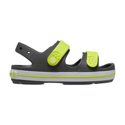 Crocs Sandales Enfants Crocband Cruiser - Chaussures Fille Grise Taille 34-35 - Confort et Style pour Enfant
