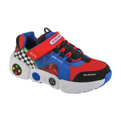 Skechers Chaussures pour Garçons Gametronix Bleu/Multicolore - Taille 30, Confortable et Coloré pour Enfants
