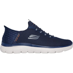 Skechers Chaussures pour Homme - SKECHERS Slip-Ins Summits, Taille 43, Couleur Bleu marine pour un Confort Supérieur