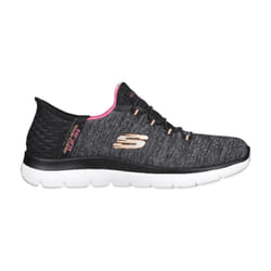 Skechers Summits - Chaussures pour Femme | Dazzling Haze Noir/Multicolore - Couleur: Noir/Multi, Taille: 37