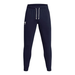 Under Armour Pantalon de Jogging Homme UA Rival Terry pour le Sport, Coupe Confortable, Bleu, Taille S