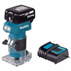 Affleureuse sans fil 18V marque Makita - DRT52SF Découvrez, l'affleureuse 18V Ø 6mm Makita DRT52SF est un outil sans fil perf ...