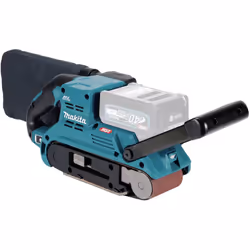Ponceuse à bande sans fil avec entraînement 40V max. et vitesse de bande réglable sur 5 niveaux. La poignée est réglable sans ...