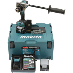DF001GD203 Perceuse-visseuse sans fil 40V maxi / 2x 2,5 Ah batterie + chargeur rapide en makpac + Side-Kick - Makita
