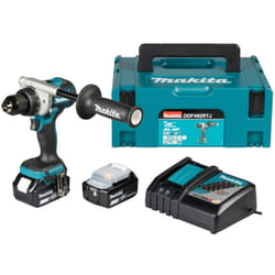 Perceuse-visseuse sans fil 18V Makita avec 2 batteries 5Ah - chargeur rapide – makpac - DDF492RTJ