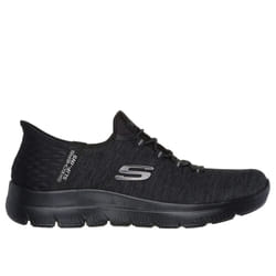 SKECHERS Chaussures pour Femme - Summits Dazzling Haze Noir, Couleur: BLACK, Taille: 37 (Pointure FR)