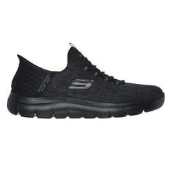 SKECHERS Chaussures pour Homme - Slip-Ins Summits Key Pace Noir, Taille 44, Confort et Style au Quotidien