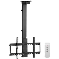 Vevor - Support tv Plafond Motorise pour Ecrans 32-55 pouces//81,3-140 cm, Fixation tv Reglable Electriquement, Accroche Televiseur avec Capacite de