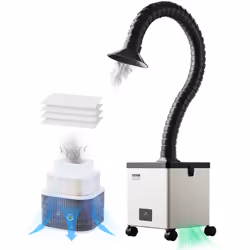 Extracteur de fumées de soudure Purifiez votre espace de travail, améliorez votre efficacité au travail Laissez l'extracteur  ...