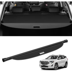 Vevor - Pare-soleil de coffre coulissant pour gmc Terrain et Chevrolet Equinox 2018-2024, ecran de securite pour bagages resistant a leau, housse de