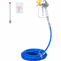 Kit d'accessoires de pulvérisation sans air de 3 600 psi Tuyau en fibre de haute qualité, filetage de raccord d'entrée 1/4" ( ...