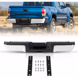 Caractéristiques & Détails Installation du trou d'origine : ce pare-chocs arrière est compatible avec les modèles Ford F250/F ...