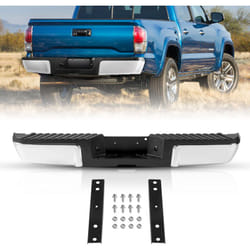 Vevor - Pare-Chocs Arriere, Compatible avec Ford F250/Ford F350 Super Duty 2008-2016, en Acier, avec Eclairage de Plaque deImmatriculation et